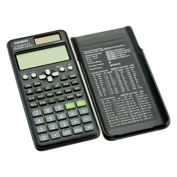 آلة حاسبة علمية كاسيو، 417 دالة، أسود، fx-991ES PLUS-2